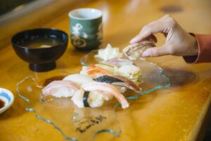 Try Toyama sushi in Toyama City, Toyama Prefecture /「富山湾鮨」