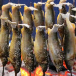 超人気!鮎の塩焼き